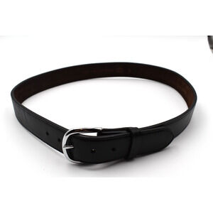 Galco CSB7-40B CSB7 Cop Series Black Leather Belt Nickel Buckle Suede Lined